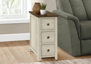Accent End Table, Storage Drawer, Transitional Design by Couch.com