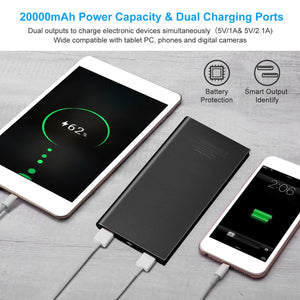 20000mAh Power Bank Ultra-thin by DirectDeals