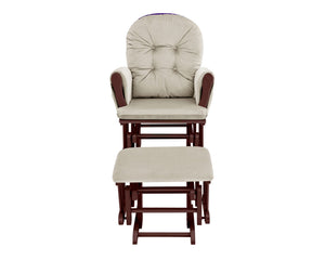 Mason - Comfortable Glider And Ottoman