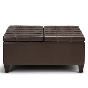 Harrison - Upholstered Coffee Table Storage Ottoman