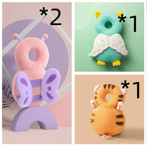 Baby Toddler Headrest Child Protection Baby Head Protection Cushion Cute Angel Wings