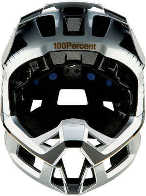 100% Trajecta Helmet - Fidlock - Ranelagh - Silver - Large 80003-00015