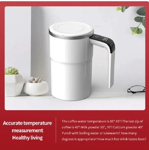 Automatic Self-Stirring Coffee Mug