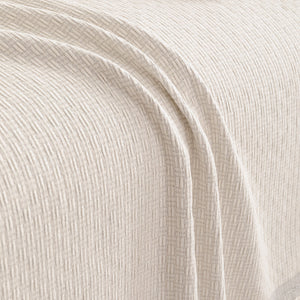 Textured Woven Modern Sofa Cover, Natural Blend Decorative Couch Throw Blanket