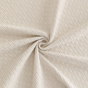 Textured Woven Modern Sofa Cover, Natural Blend Decorative Couch Throw Blanket