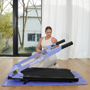DeerRun All-New 2026 A1 Pro Move+  6% Incline Foldable Treadmill——Upgraded Chip & NFC Support | 350Lbs, 10mph Blue