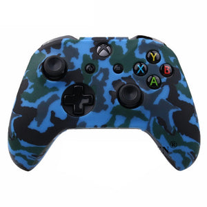 New Camouflage Silicone Gamepad Cover+2 Joystick Caps For Controller Silicone Cover Skins Protector Case Accessories For Wireless/Wired Gamepad Joystick
