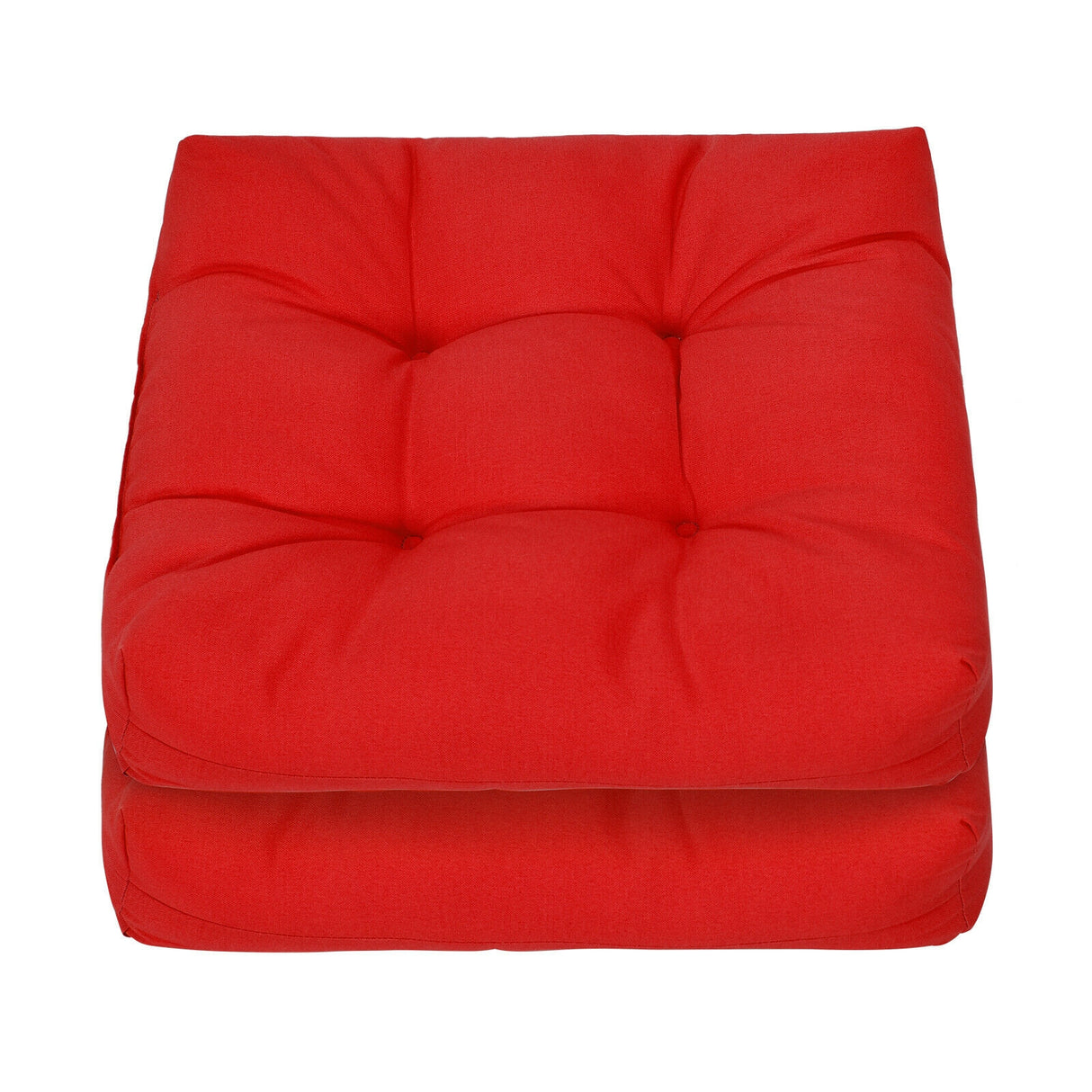 21 Inch x 21 Inch Patio Chair Seat Cushion Pads for Indoor and Outdoor-Turquoise