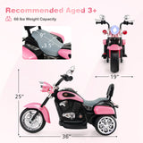 6V 3 Wheel Kids Motorcycle-Blue