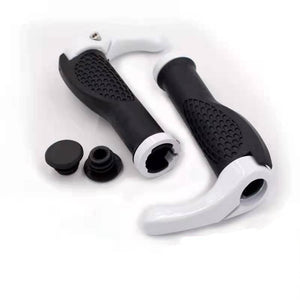 Bicycle Grip Handlebar End Cap Aluminium Alloy Lock Mountain Handle Bar Grip Bike Anti-Skid Rubber Bicycle Skid-Proof Grips New Generation Bike Handlebar Grip Soft Gel Inserts Shock Resistance Ergonomics Comfort Design