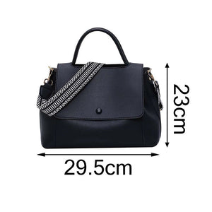 Casual Simple Leather Crossbody Bag For Women And Girls Designer Shoulder Messenger Travel Bag For Ladies