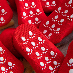 Baby Socks Christmas Anti Slip Short Socks for Baby Newborn Winter Warm Infant Cartoon Girls Boys