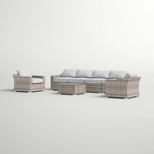 Stylish Sofa Seating Group With Cushions Perfect For Outdoor Gatherings by Couch.com