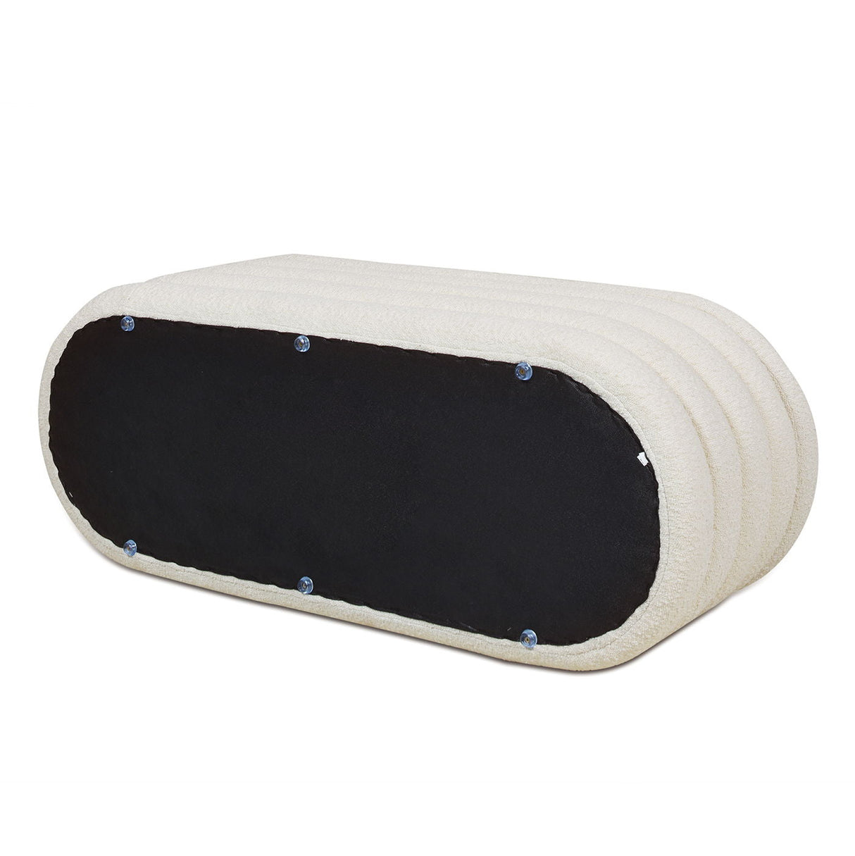 Fuji - Upholstered Oval Storage Bench by Couch.com