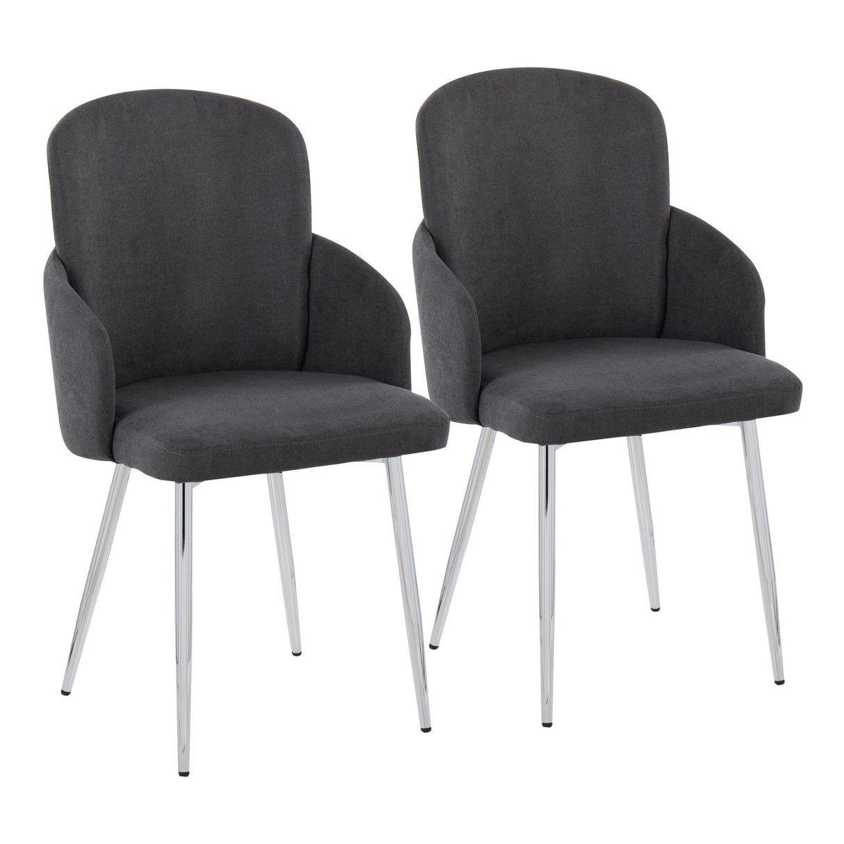 Dahlia - Contemporary, Dining Chair (Set of 2) by Couch.com
