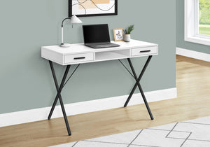 Computer Desk, Home Office, Laptop, Left / Right Set-Up, Storage Drawers, Work, Contemporary, Modern by Couch.com