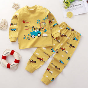Autumn And Winter Underwear Suit Cotton New Men And Women