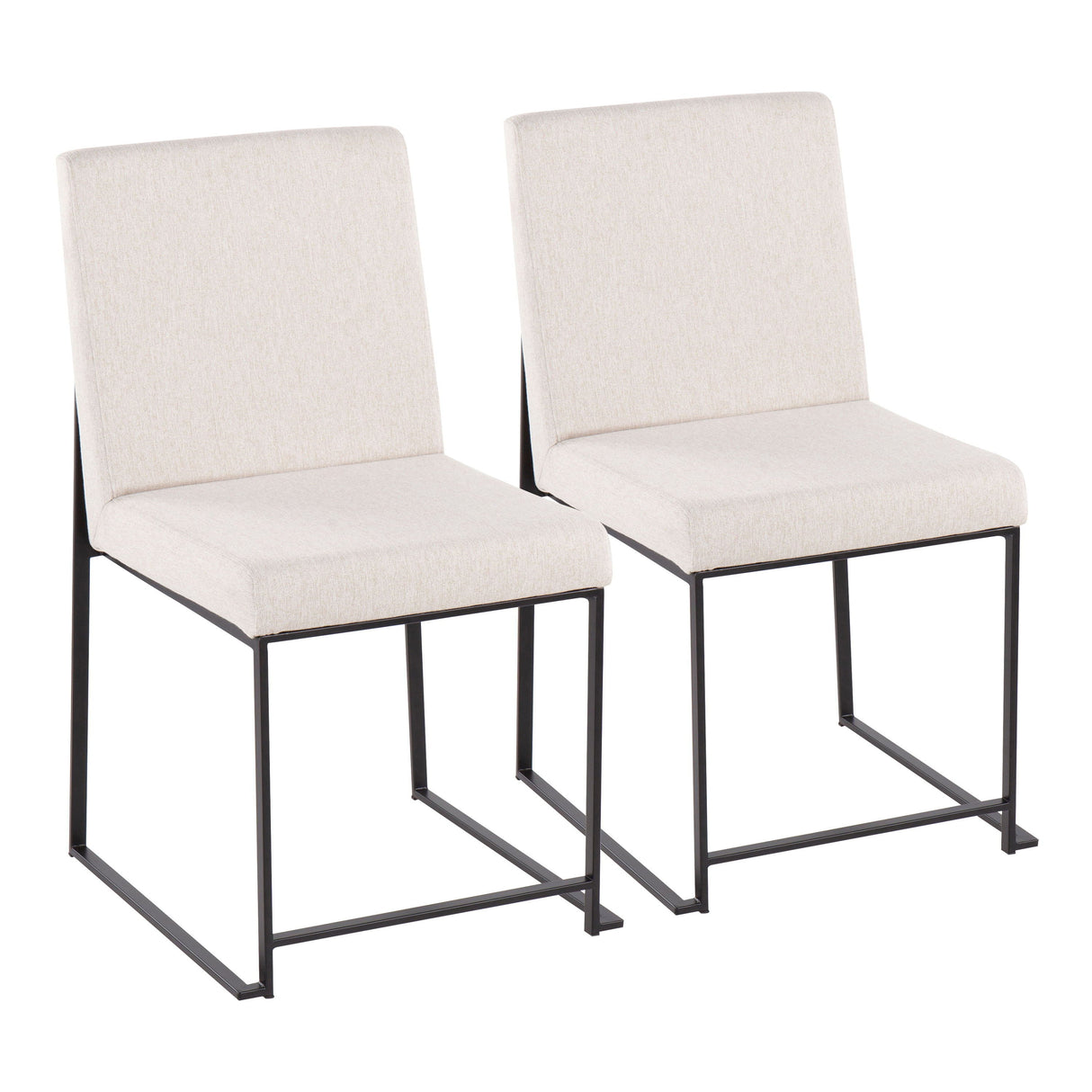 Fuji - Contemporary Modern Elegance With High Back Dining Chair (Set of 2) by Couch.com