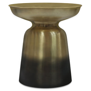 Toby - Metal Accent Table - Gold / Black Ombre by Couch.com