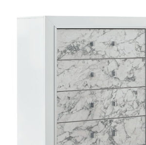 Skye - Marble Chest - White by Couch.com