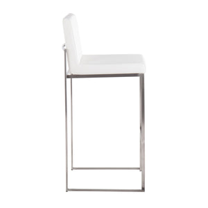 Fuji - Contemporary And Modern Elegance High Back Barstool by Couch.com
