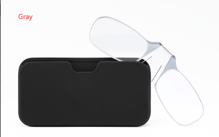 Legless Clamp Nose Reading Glasses For Both Men And Women +2.00 +2.50