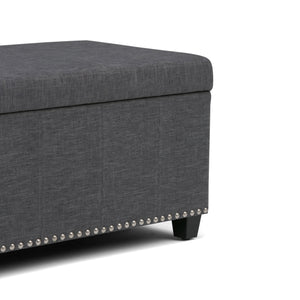 Amelia - Transitional Storage Ottoman Bench by Couch.com