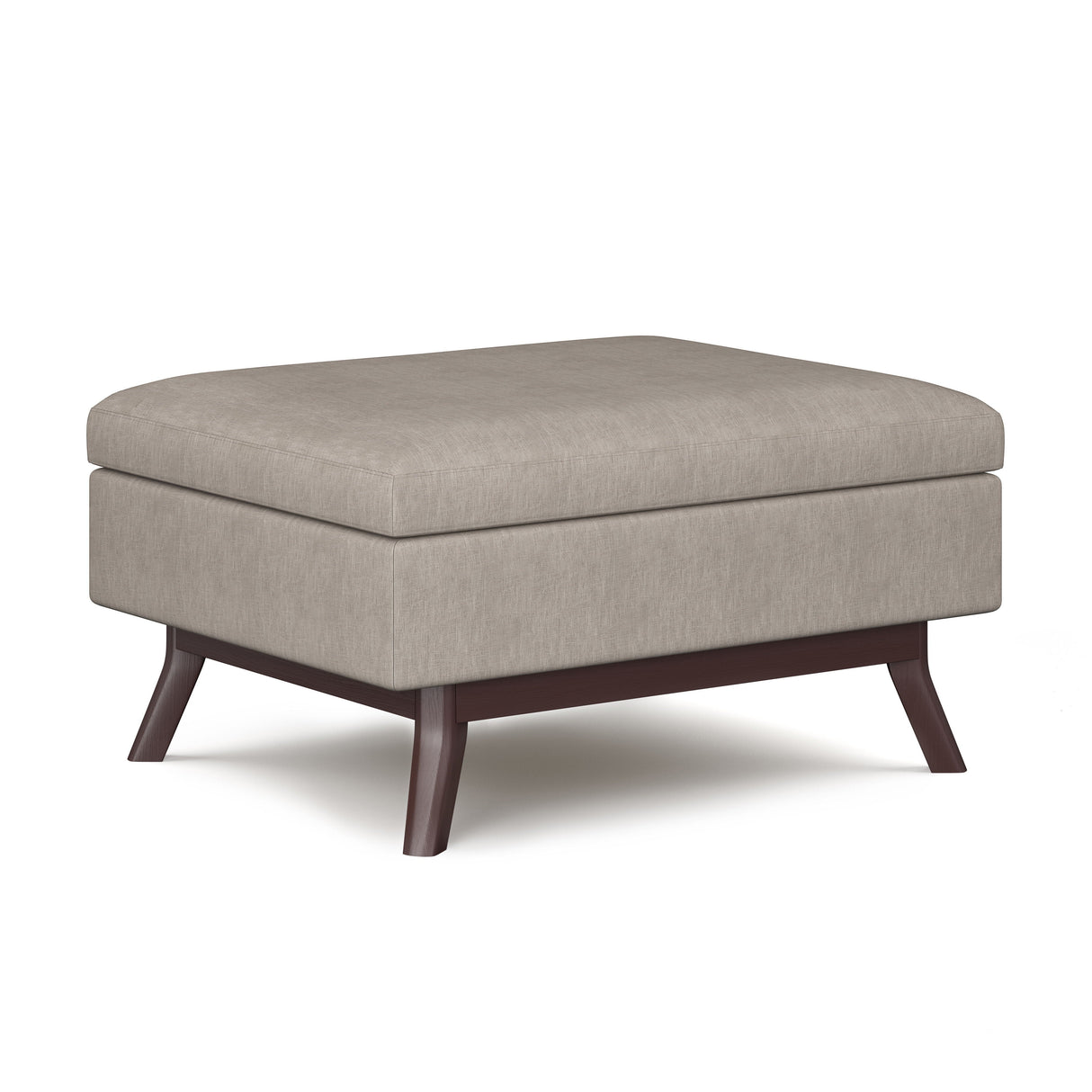 Owen - Upholstered Rectangular Storage Ottoman by Couch.com