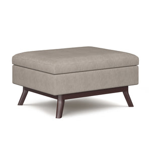 Owen - Upholstered Rectangular Storage Ottoman by Couch.com