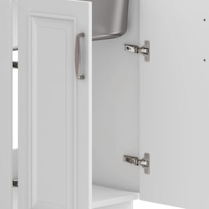 Darwin - Deluxe Laundry Cabinet With Pull-Out Faucet And Stainless Steel Sink by Couch.com