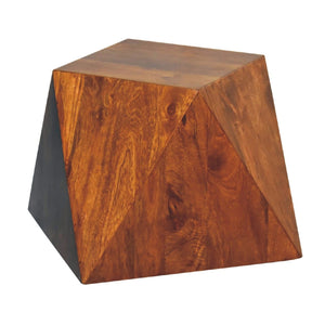 Abstract End Table - Chestnut by Couch.com