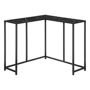 Corner Accent Console Table For Entryway, Unique L-Shaped Design by Couch.com