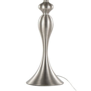 Ashland 27" Contemporary Metal Table Lamp Set of 2