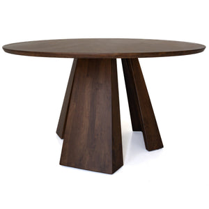 Bolton - Round Dining Table - Walnut by Couch.com
