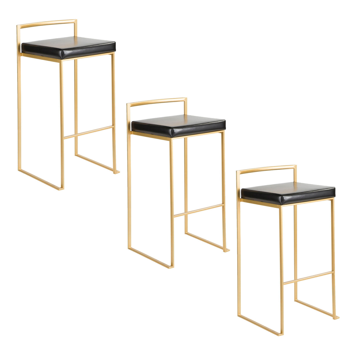 Fuji - Contemporary / Glam & Quality Construction Barstool by Couch.com