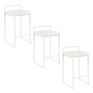 Fuji - Simple Elegance, Contemporary Stackable Counter Stool by Couch.com