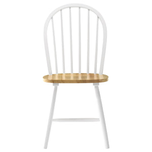 Greer Natural Brown And White 5-Piece Dining Set