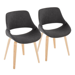 Fabrico - Mid-Century Modern Style Dining Chair (Set of 2) by Couch.com
