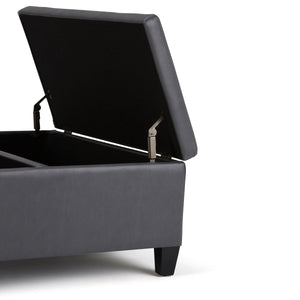 Ellis - Coffee Table Storage Ottoman Contemporary Design by Couch.com