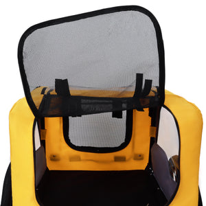 Pet Bike Trailer Dog Cart for Medium Dogs up to 66 lbs