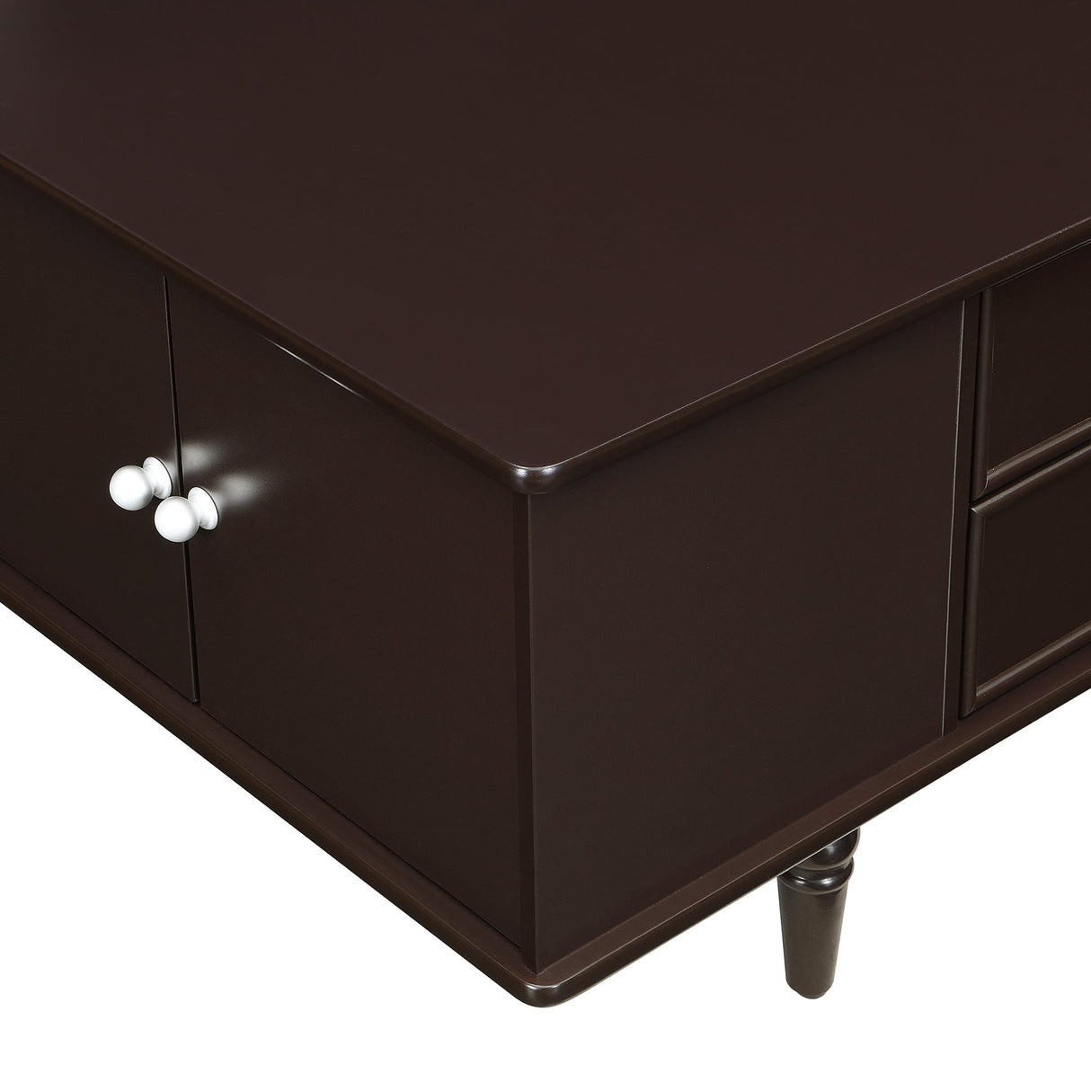 Modern Rectangle Coffee Table with Four Drawers