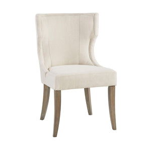 Elegant Design Dining Chair Polyester - Cream by Couch.com