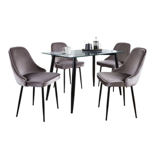Clara Giovani - 5 Piece Contemporary Dining Set by Couch.com