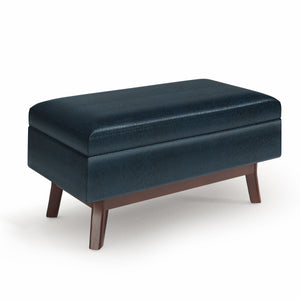 Owen - Upholstered Rectangular Storage Ottoman by Couch.com