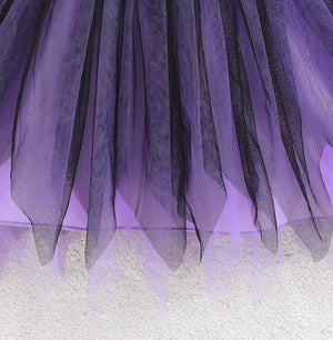 Halloween Cotton Multi-layer Mesh Dress Children's Clothing