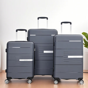 Hardshell Suitcase Double Spinner Wheels Luggage Sets, Lightweight With Tsa Lock, 3 Piece Set by Couch.com
