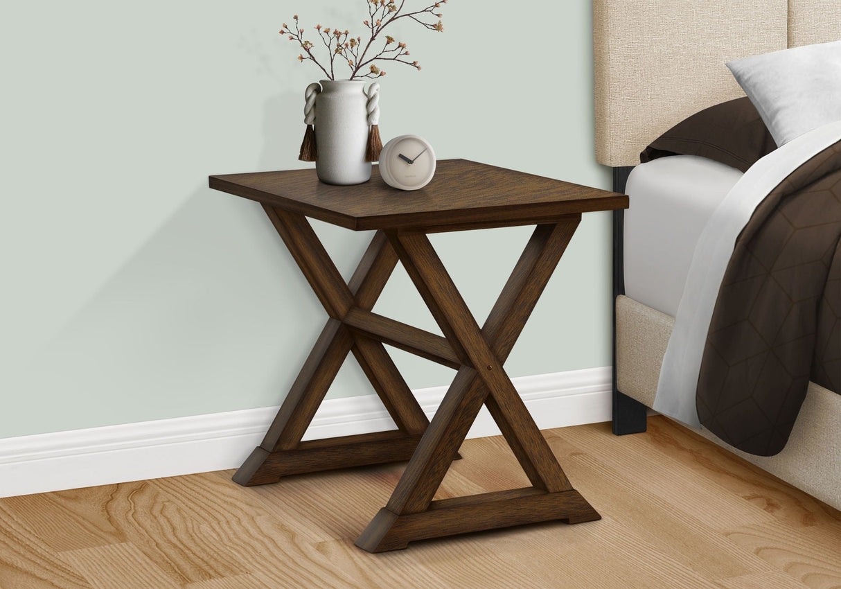 Compact Accent End Table, Square, Transitional by Couch.com