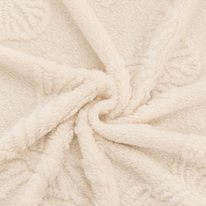 Luxury 3D Butterfly Jacquard Sofa Throw Blanket, Ultra-Soft Plush Fleece Couch Cover