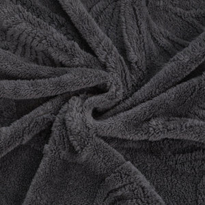 Luxury 3D Butterfly Jacquard Sofa Throw Blanket, Ultra-Soft Plush Fleece Couch Cover