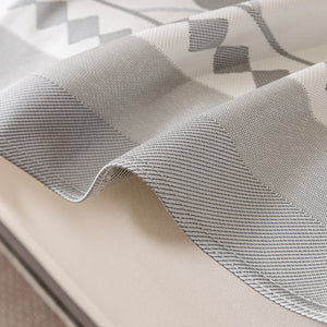 Cooling Four-Leaf Clover Hope Faith Love Luck Summer Comfy Ice Silk Furniture Throw Covers for Sofas